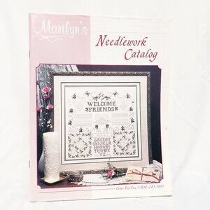 Marilyn's Needlework Catalog Cross Stitch 2001 Order Magazine